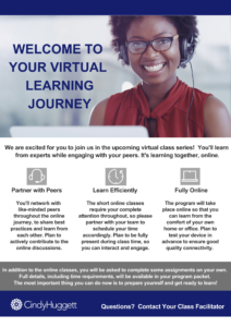 Sample Prep Message for Virtual Learning Journey