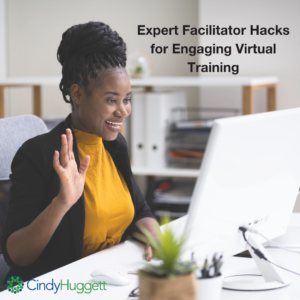 smiling virtual facilitator